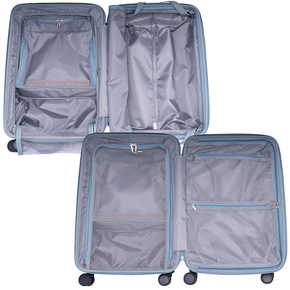 ファースト ワンタッチトップオープン【M】 51L(拡張時61L) 5泊前後 ワンタッチロック ストッパー スマホスタンド ドリンクホルダー 荷物フック