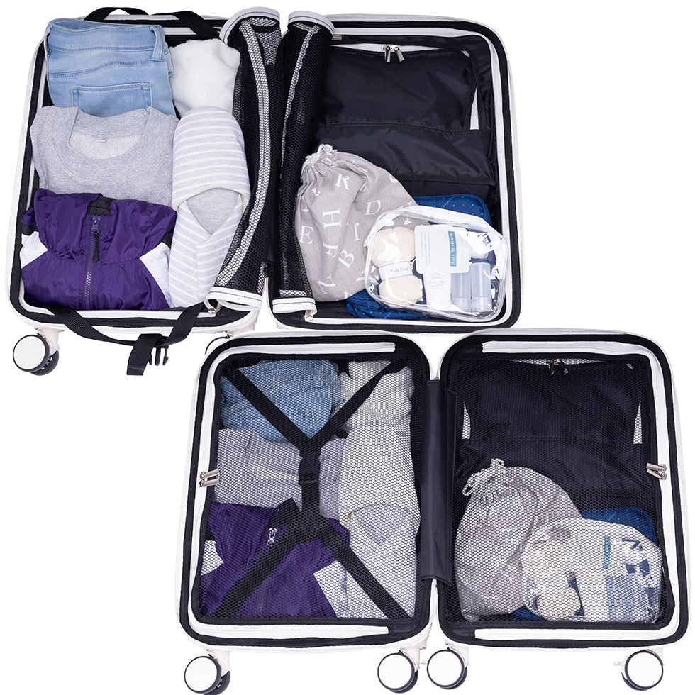 アクセル【S】 35L(拡張時43L) 2~3泊 機内持込サイズ ストッパー機能