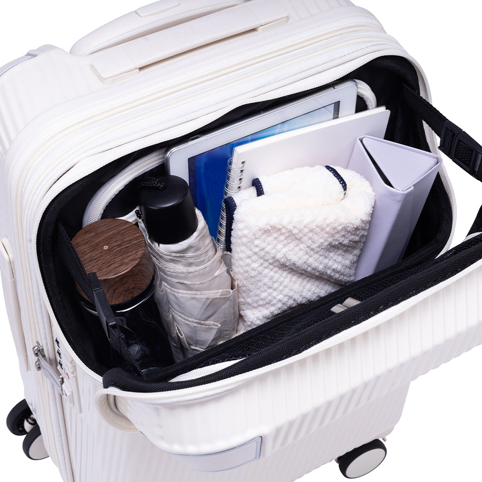 アクセル【S】 35L(拡張時43L) 2~3泊 機内持込サイズ ストッパー機能