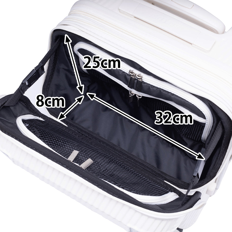アクセル【S】 35L(拡張時43L) 2~3泊 機内持込サイズ ストッパー機能