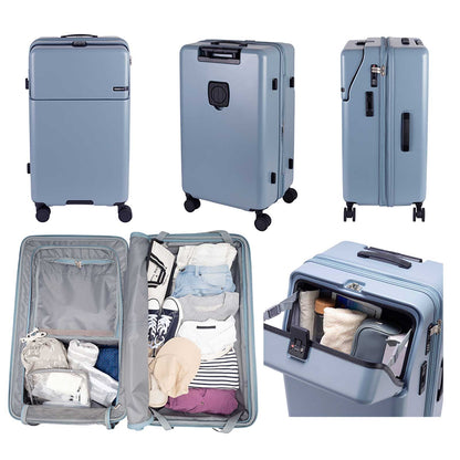 ファースト ワンタッチトップオープン【LL】 100L（拡張時114L） 10泊前後 ワンタッチロック ストッパー スマホスタンド ドリンクホルダー 荷物フック