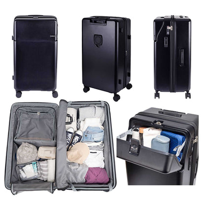 ファースト ワンタッチトップオープン【LL】 125L（拡張時143L）10泊以上 ワンタッチロック ストッパー スマホスタンド ドリンクホルダー 荷物フック