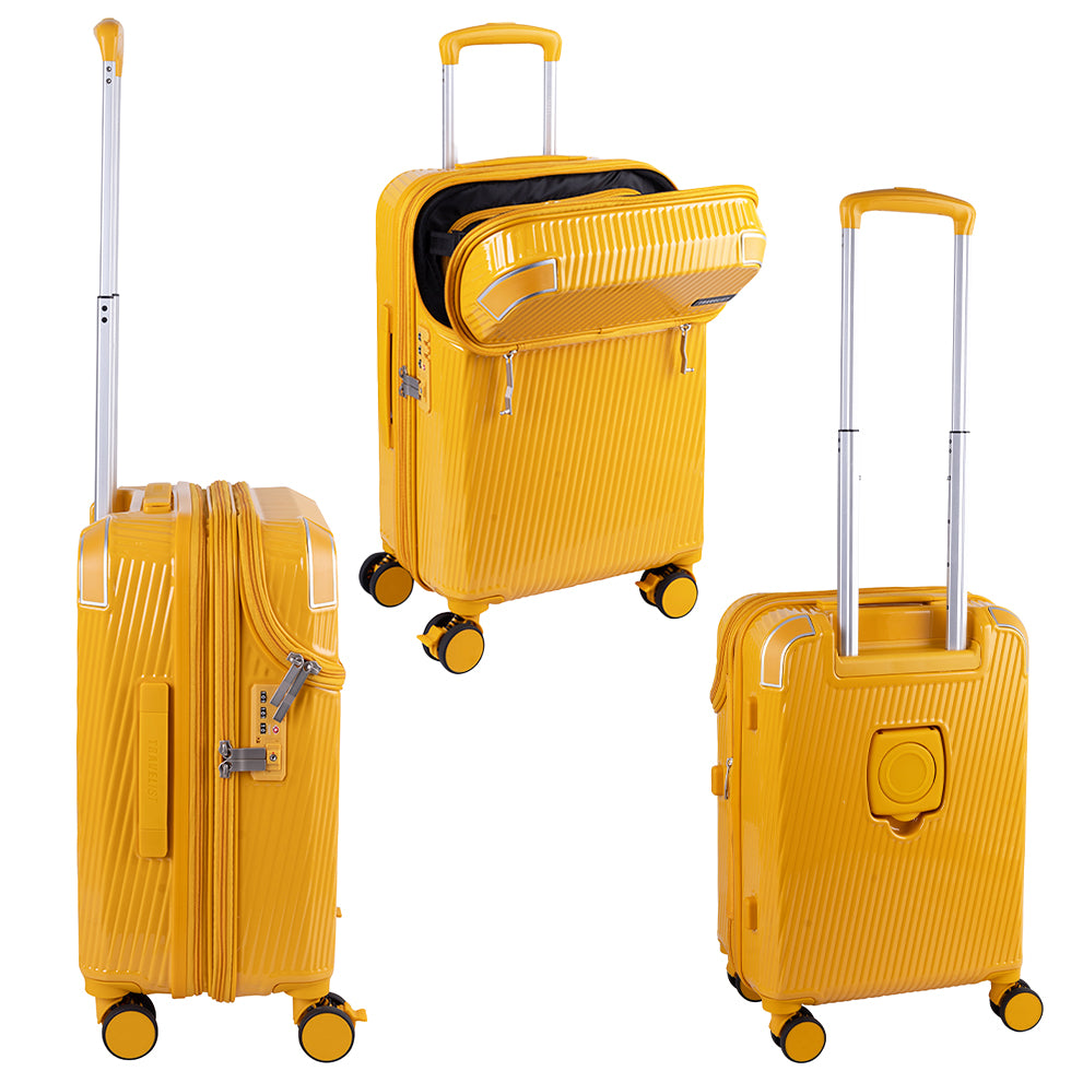 アクセル【S】 35L（拡張時43L） 2～3泊 機内持込サイズ ストッパー機能