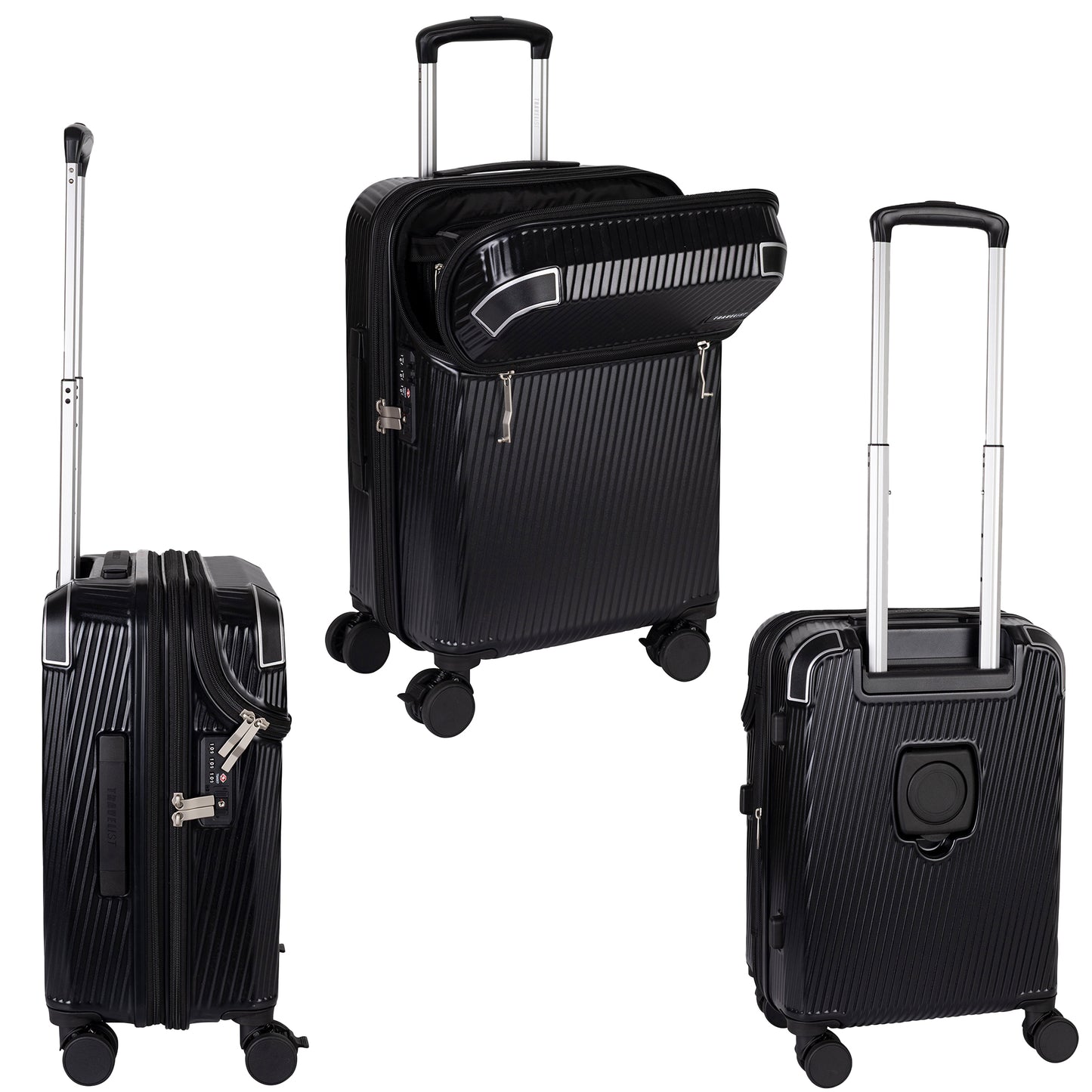 アクセル【S】 35L（拡張時43L） 2～3泊 機内持込サイズ ストッパー