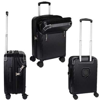 アクセル【S】 35L（拡張時43L） 2～3泊 機内持込サイズ ストッパー