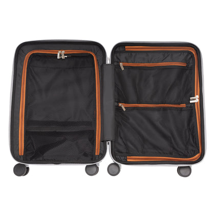 FIRST LIMITED ワンタッチトップオープン【S】 35L（拡張時43L） 2～3泊 機内持込サイズ ワンタッチロック ストッパー スマホスタンド ドリンクホルダー 荷物フック