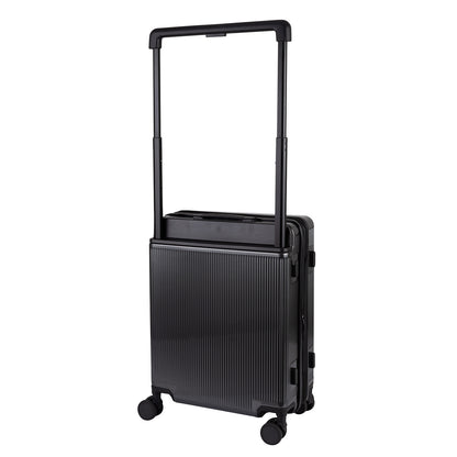 ワイドハンドルキャリー【S】 35L（拡張時43L） 2～3泊 機内持込サイズ ストッパー