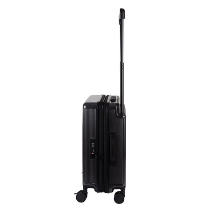 ワイドハンドルキャリー【S】 35L（拡張時43L） 2～3泊 機内持込サイズ ストッパー
