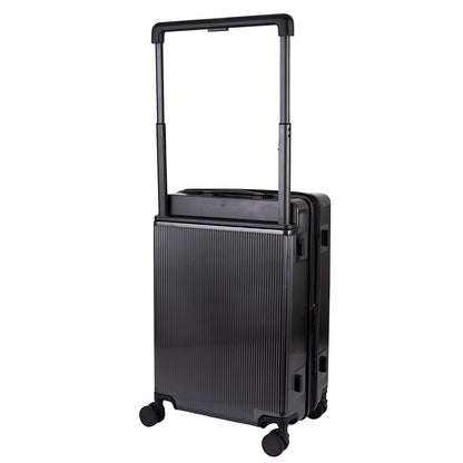 ワイドハンドルキャリー【M】 56L（拡張時65L） 5泊前後 無料預け入れ可能サイズ ストッパー