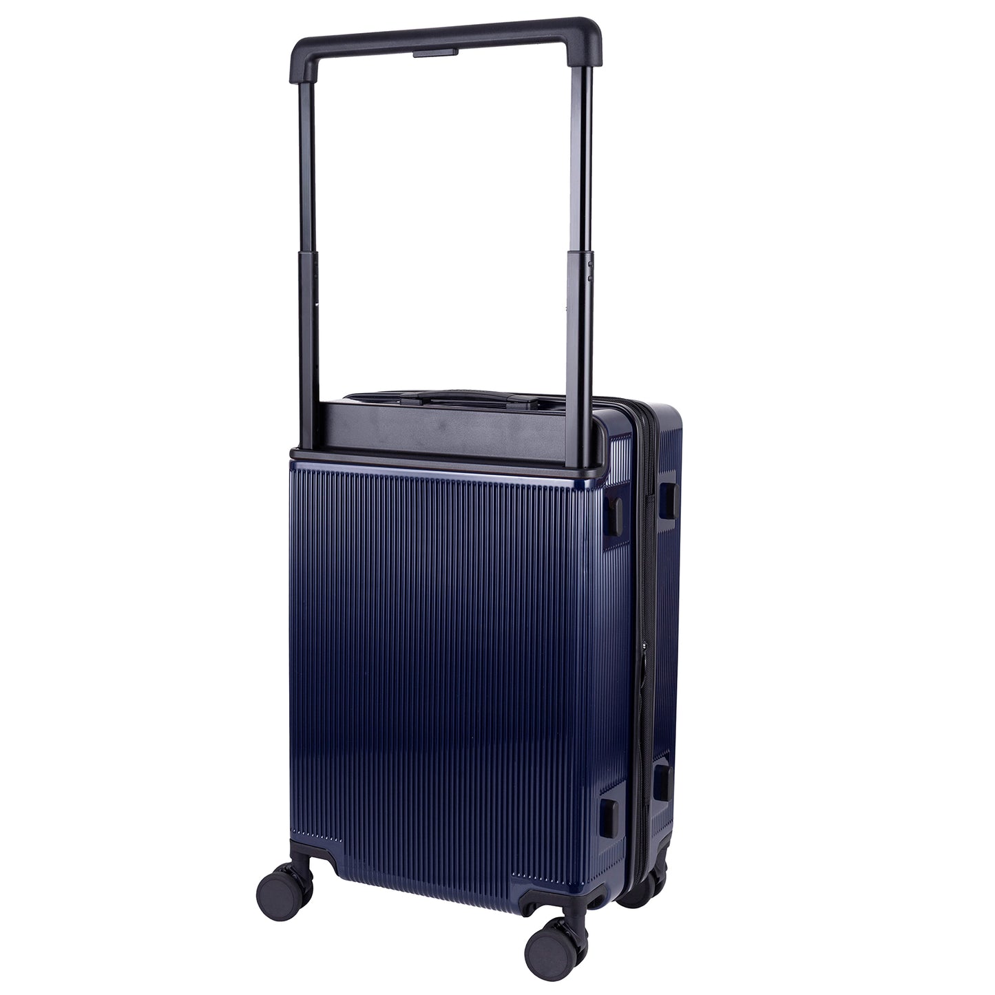ワイドハンドルキャリー【M】 56L（拡張時65L） 5泊前後 無料預け入れ可能サイズ ストッパー