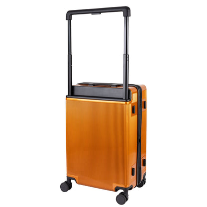ワイドハンドルキャリー【M】 56L（拡張時65L） 5泊前後 無料預け入れ可能サイズ ストッパー